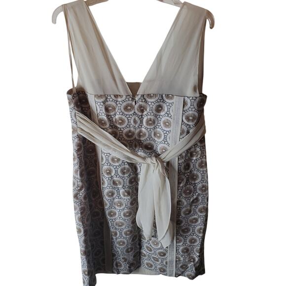 Isabel Toledo Lane Bryant Gold/Silver Sheath Dress, NWT, Size 18 - Picture 3 of 6